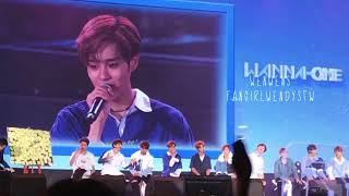 171006 "Paper Hearts" covered by Daehwi | Wanna One Taiwan FM fancam