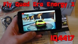 Fly Quad Era Energy 3 IQ4417 Обзор смартфона