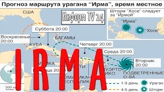 Ураган IRMA несет Америке Ад на Земле и Апокалипсис !!! Ирма