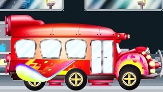 Magiczny szkolny autobus- Pipo i jego laweta| Kreskówka jak Minecraft dla dzieci