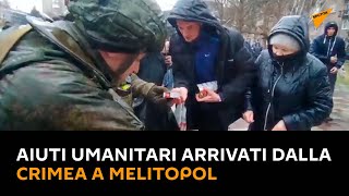Aiuti umanitari dalla Crimea a Melitopol