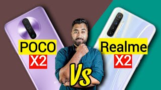 POCO X2 VS REALME X2 Full Comparison ! Ab Confusion Khatam kro !!!