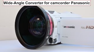 Wide-Angle Converter, широкоугольный конвертер для видеокамеры Panasonic