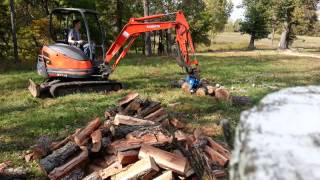 Excavator Log Splitter Project