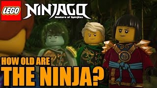 Ninjago: Ninja's Real Ages?