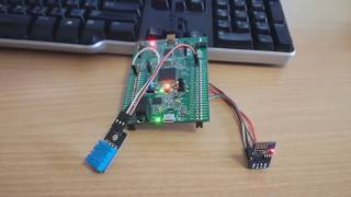 STM32F407+ESP8266+DHT11 WebServer