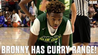 LeBron James Jr. Shows OFF CURRY RANGE in Alabama! | SLAM Highlights