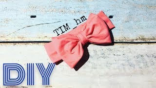 Как сшить повязку-бант из трикотажа |TIM_hm|