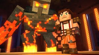 Minecraft: Story Mode - Giant Magma Golem!  - Season 2 - Episode 4 (18)