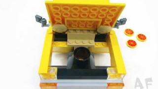 PIZZA PLANET TRUCK Rescue - Lego Toy Story 3 Stop Motion Review Set 7598