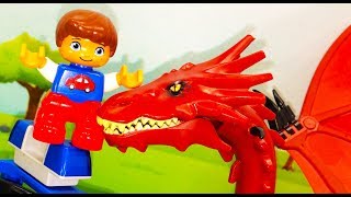 ЛЕГО Мультики для детей - ДРАГО, мой домашний ДРАКОН - 5 серия