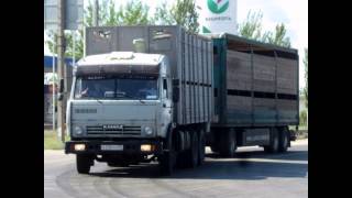 Дагестанские грузовики КамАЗ (Бахча-транс)
