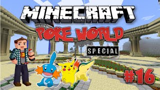 Minecraft: PokeWorld Special #16 - Офигенные статуи Покемонов (Игра на сервере)