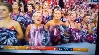 Final 30 seconds (Game clock) Tennessee vs Georgia 2016!