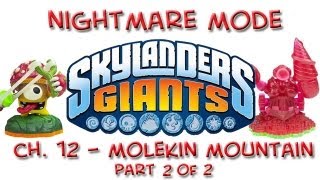 Ch. 12 - Molekin Mountain (Nightmare Mode) - Gameplay - Part 2 of 2