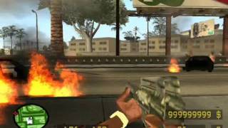 cj juega al counter striker gta san andreas