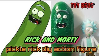 pickle rick custom action figure tutorial