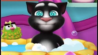 My Talking Tom 2  Bath Day Gameplay