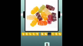 100 Pics Candy Store Pack Level 91-100 Answers