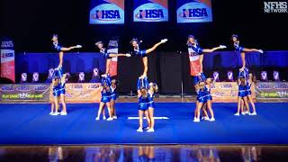Lincoln Way East Varsity Cheer State Prelims 2018