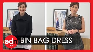 Australian MP Slams Sexist Critics Wearing Bin Bag Dress