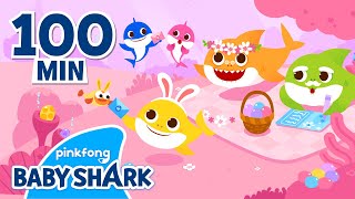 Easter Sharks UNITE! | Baby Shark's Happy Easter and More | +Compilation 
