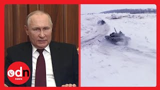 Russian Troops FLOOD into Ukraine on Putin's Orders