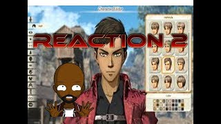Reaction 2 Attack On Titan 2 Character creation