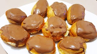 Receta e Eklerave ,Pasta Shu me cokollat | chocolate Eclair recipe