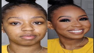 BLACK GLITTER SMOKEY CLIENT TUTORIAL | BECKS E