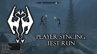Skyrim Together - Player synchronization test
