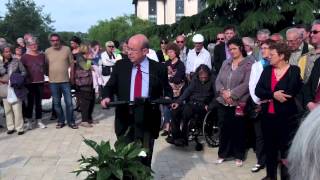 Tram de Tours : inauguration de la promenade Wilson - 14 juin 2013