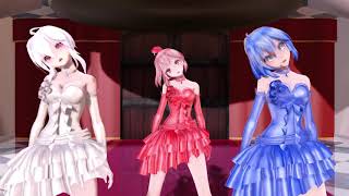 MMD【Liar Dance】TDA初音Miku 重音Teto 弱音Haku