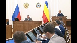 Внеочередное заседание Правительства Ростовской области 22.08.2017
