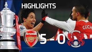 Arsenal 5-0 Leyton Orient | The FA Cup 5th Round