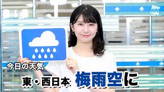 お天気キャスター解説 6月19日(木)の天気