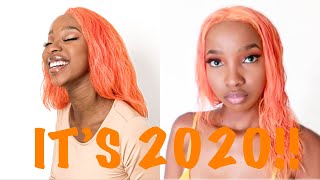 IT'S 2020! ?Am I dropping out of UNI?? “WET LOOK”  FT. ALLOVE HAIR