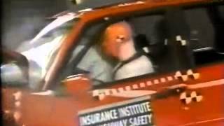 61. IIHS Crash Test 1993, 1994, 1995 Volkswagen Passat
