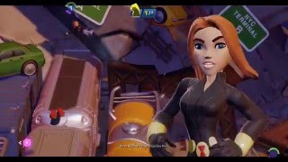 Disney Infinity 3.0 Marvel Battlegrounds Playset Challenges Part 1 Walkthrough
