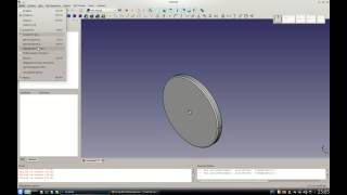 Создание колеса для робота во FreeCAD