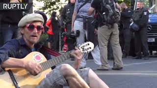 Anti-capitalism movement Blockupy stages protest in Berlin