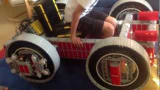 Lego Mindstorms Cart Driving test