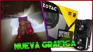 NUEVA GRÁFICA GTX 1050 Ti | SHADER EN SKYWARS | @SpikyBite_ES | @BazZCoMGameR