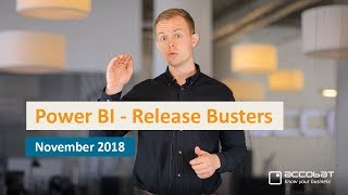 Accobat Power BI Release Busters - november 2018
