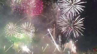 Bouquet final des feux d'artifice des fêtes de Genève 2015