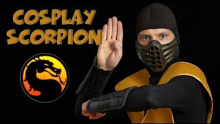 How to make Cosplay Scorpion?  How to make mask ? Mortal Kombat 1995.