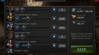 Troop Formations King of Avalon