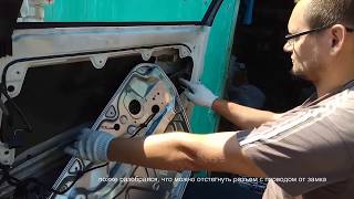 Не поднимается стекло на правой двери, ремонт стеклоподъемника пассат б5