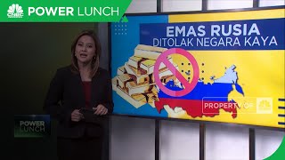 Emas Rusia Ditolak Negara Kaya