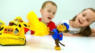 Литл пони и Щенячий Патруль - Чиним детские площадки